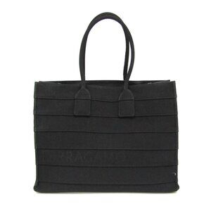 SALVATORE FERRAGAMO Black Tote Bag